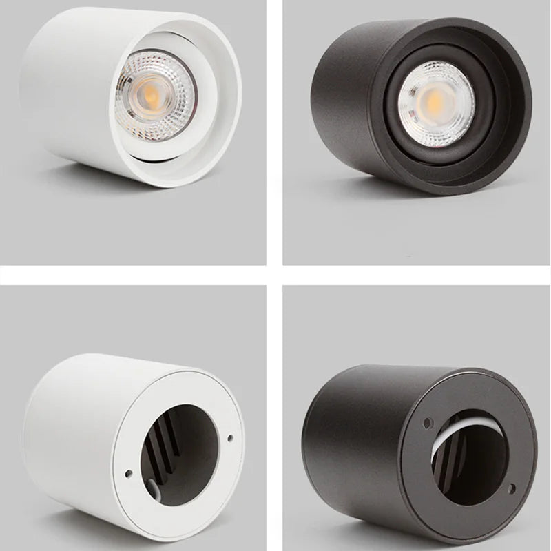 nouveaux spots led cylindriques à intensité variable pour éclairage intérieur - vue 5 sur 8
