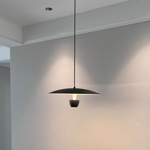 Suspension design LED avec abat-jour arrondie nordic Fuji - vue 3 sur 8