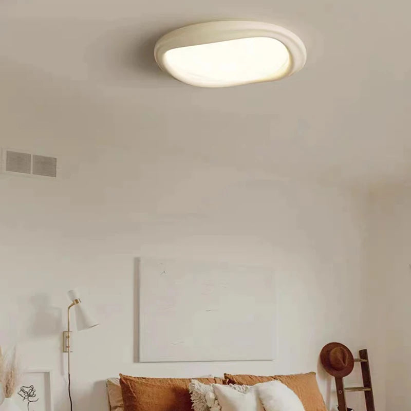 Plafonnier rond led moderne avec télécommande pour décoration intérieure - vue 6 sur 16