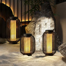 lampe solaire led cage à oiseaux pour jardin décoratif