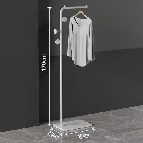 porte-vêtements nordique léger et moderne pour rangement élégant