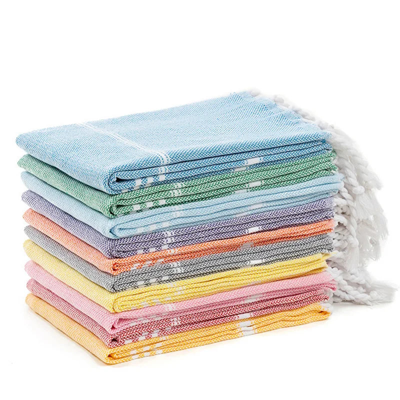 Serviette de plage large sans sable séchage rapide - vue 5 sur 7