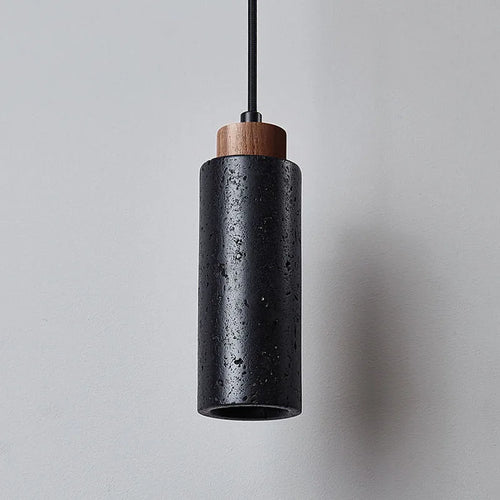 Nordic minimalist cylindrical LED pendant light - vue 4 sur 6