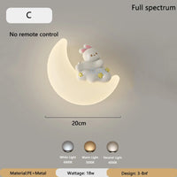 applique murale protection des yeux design animal fille
