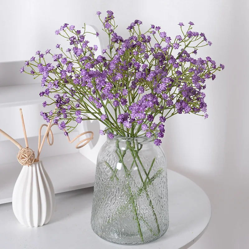 bouquet de fleurs artificielles étoiles pour fêtes et décorations - vue 4 sur 14
