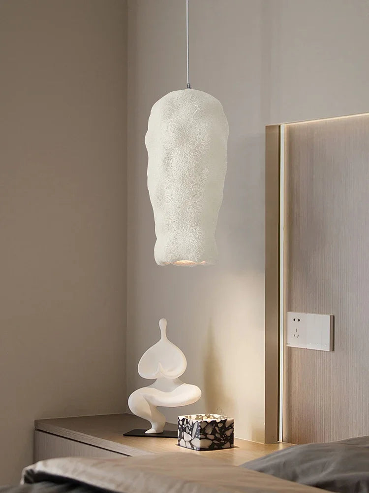 Japanese Bed-head Wabi Sabi Restaurant Chandelier Living Room Homestay Cloakroom Pendant Lighting Bar Loft Island LED Decor Lamp - vue 4 sur 11