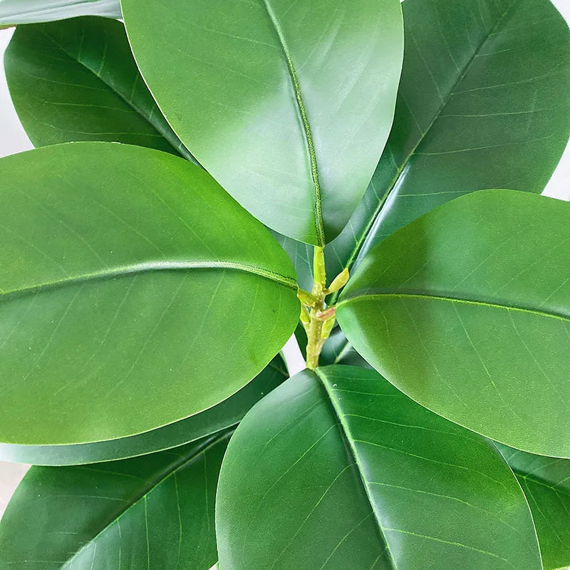 faux ficus magnolia artificiel plantes décoratives pour intérieur et extérieur - vue 5 sur 10