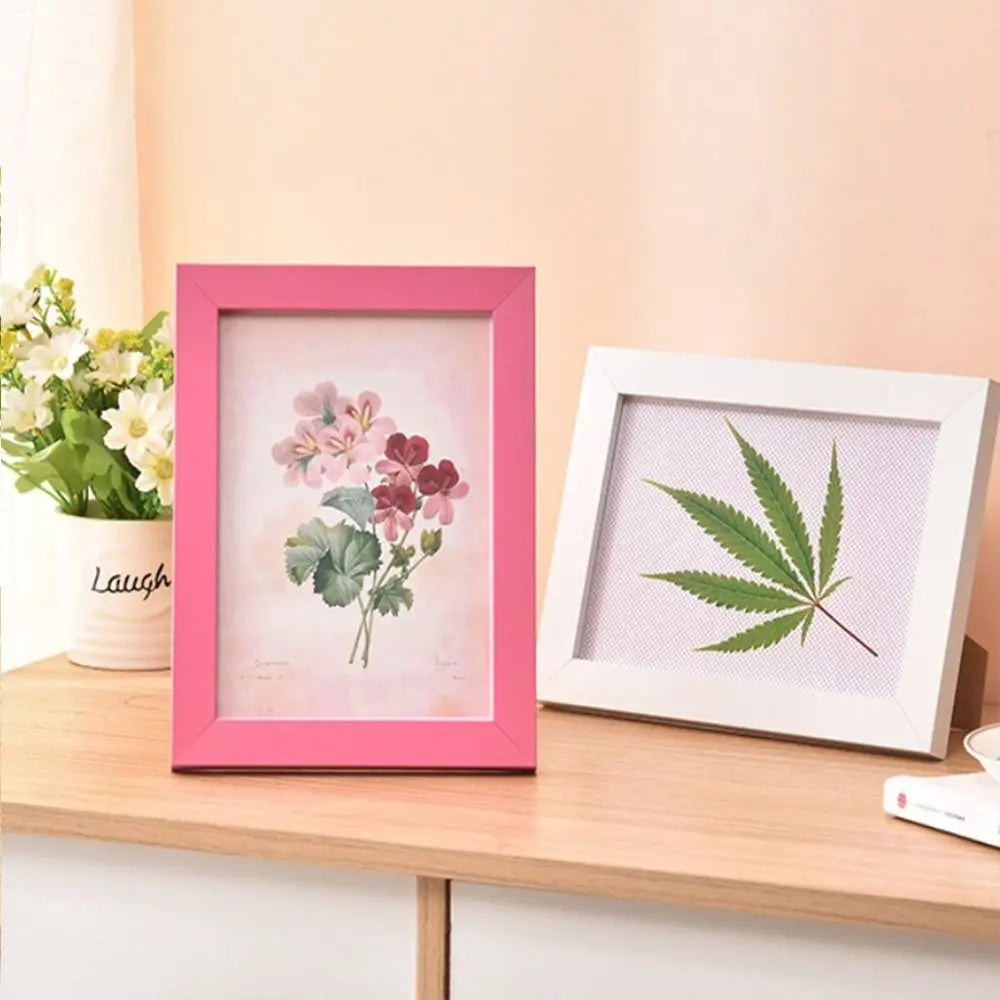 Handcrafted colourful photo frame for DIY display and home decor - vue 5 sur 16