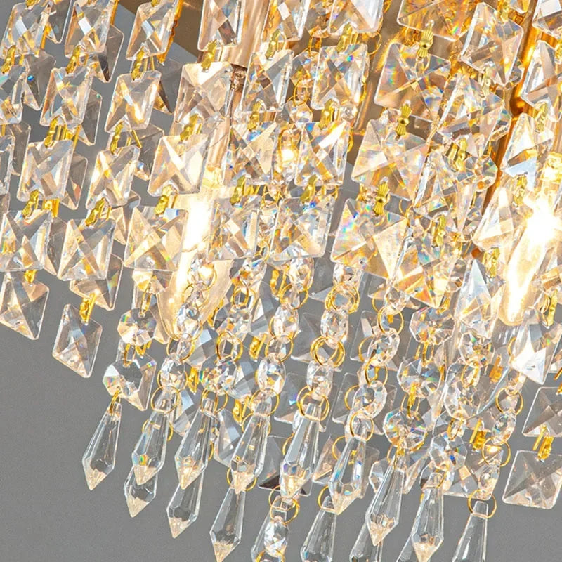 plafonnier led moderne en bois de style bohémien monté en surface - vue 5 sur 20