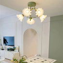 lustre créatif fleurs décoration nordique pour intérieur moderne