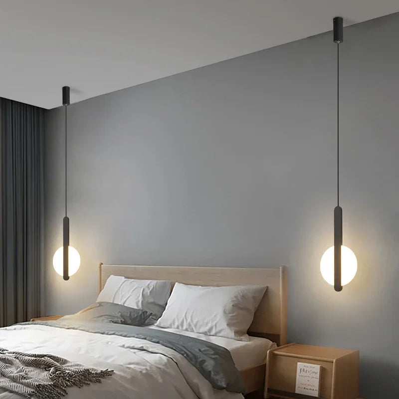 lampe de chevet nordique moderne design élégant pour intérieur décoratif - vue 3 sur 12