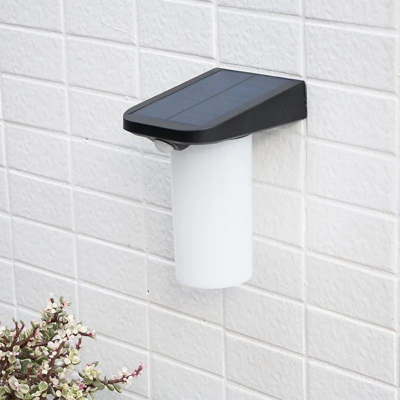 applique murale solaire led étanche pour décoration extérieure jardin - vue 6 sur 6