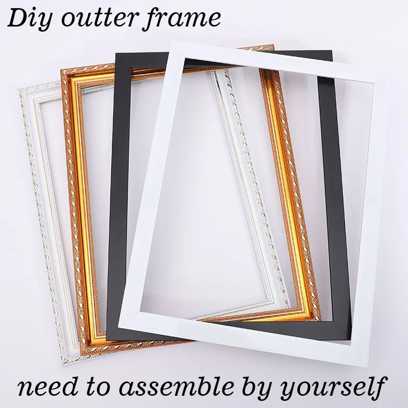 cadre personnalisé grand format style européen pour décoration murale - vue 4 sur 14