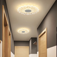 Modern minimalist flower-shaped ceiling light