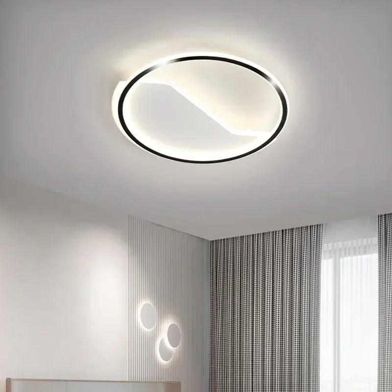 Plafonnier LED moderne pour salon salle à manger chambre balcon cuisine couloir lustre intérieur décor à la maison luminaire Lustre - vue 4 sur 19