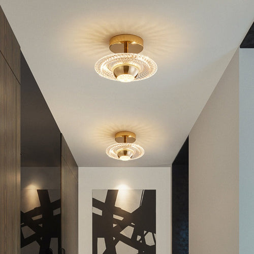 Plafonnier moderne LED en verre luxury Armaton