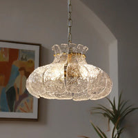 lustre rétro en verre style américain pour décoration intérieure