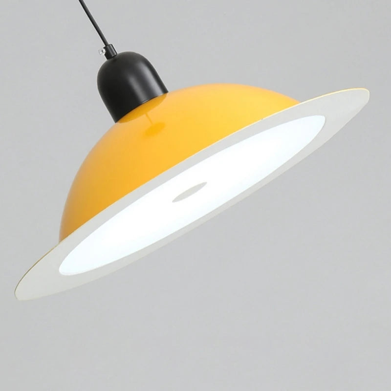 suspension led métal fil réglable lampe suspension - vue 6 sur 17