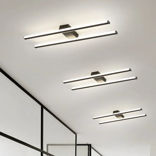 Minimalist nordic style LED wall light for indoor use - vue 3 sur 9