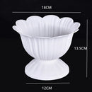 pot de fleurs romain en plastique style rétro romantique pour événements