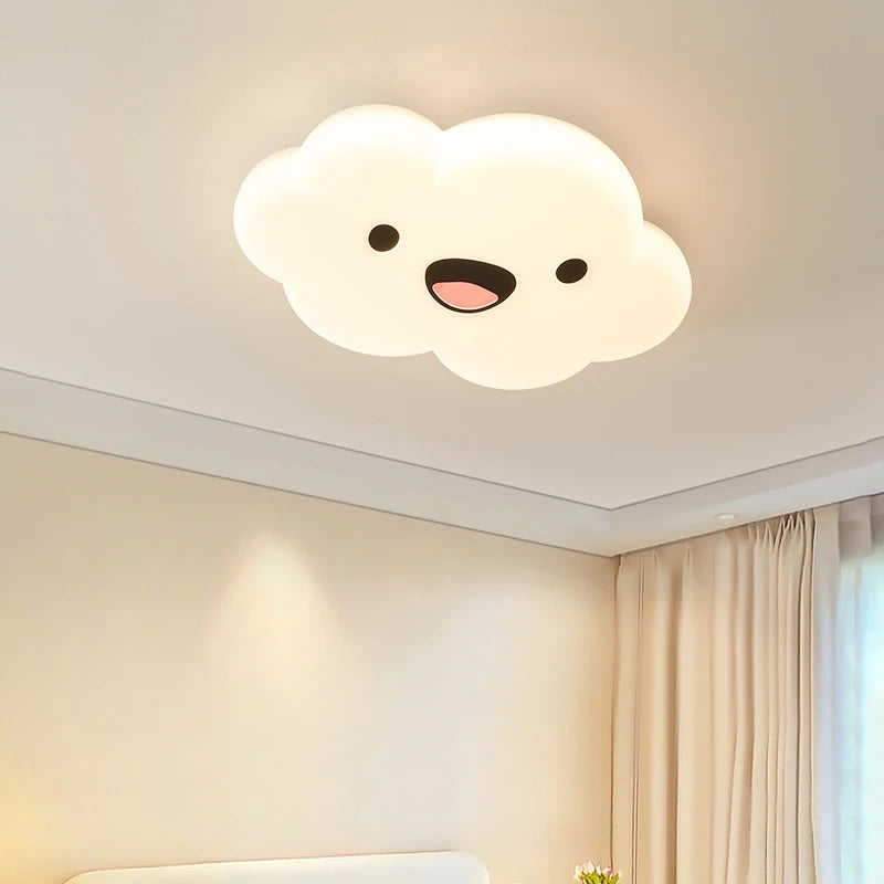 plafonnier moderne smiley visage pour éclairage intérieur - vue 5 sur 7