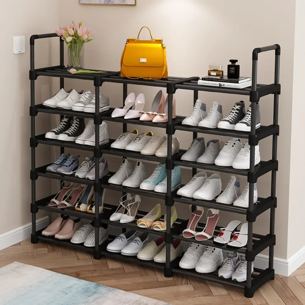etagère à chaussures multicouche amovible et économique - vue 2 sur 11