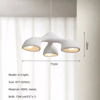 Minimalist Nordic designer chandelier