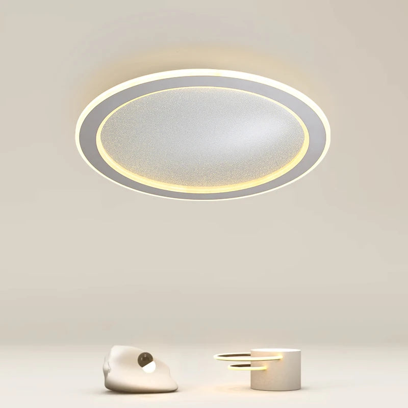 plafonnier led moderne en forme danneau pour décoration intérieure - vue 3 sur 9