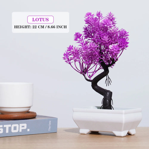 plantes artificielles bonsaï petit arbre décoration intérieure et extérieure - vue 21 sur 32