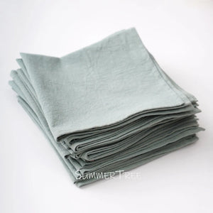 Vintage style washed cotton napkin