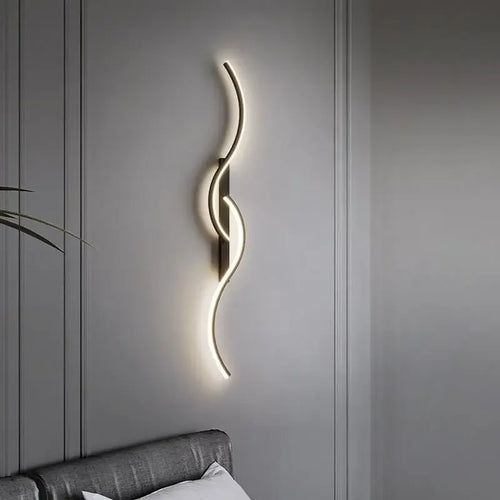 Modern minimalist luxury decorative LED wall light - vue 2 sur 13