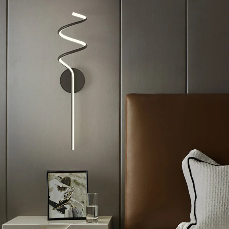 applique murale led moderne pour décoration intérieure élégante - vue 6 sur 12