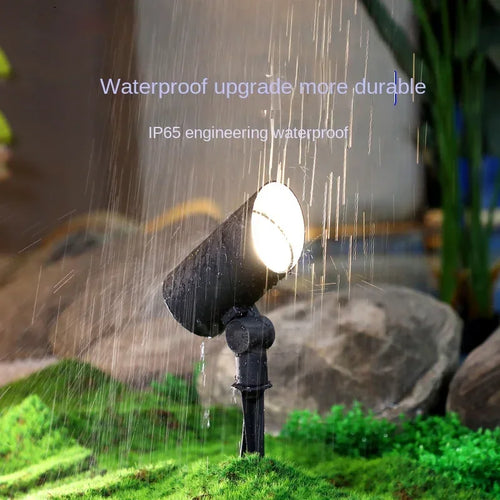 Waterproof outdoor LED spotlights for garden and tree lighting - vue 4 sur 10