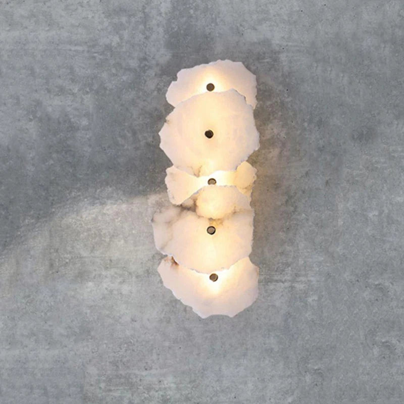 applique murale led en marbre naturel pour hôtel et restaurant - vue 4 sur 9