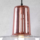 Minimalist nordic glass LED pendant light