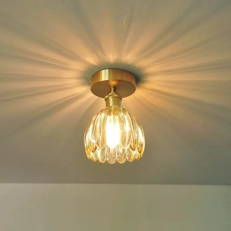 plafonnier moderne en verre pour intérieur et extérieur lumineux - vue 4 sur 30