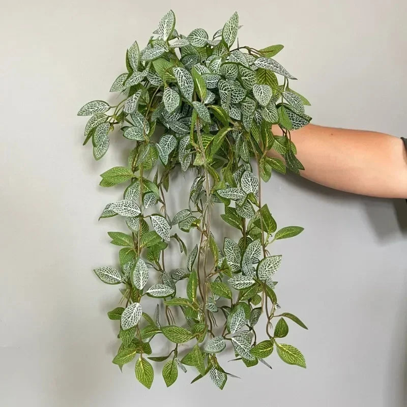 feuilles de pastèque en plastique pour décoration intérieure et extérieure - vue 4 sur 10