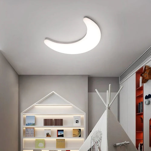 Minimalist moon-shaped wall light nordic style - vue 2 sur 10