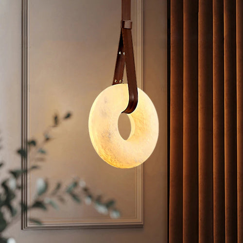 suspension en marbre avec ceinture personnalisable idéal hôtel restaurant