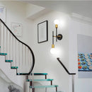 Nordic American minimalist dome ceiling light creative iron