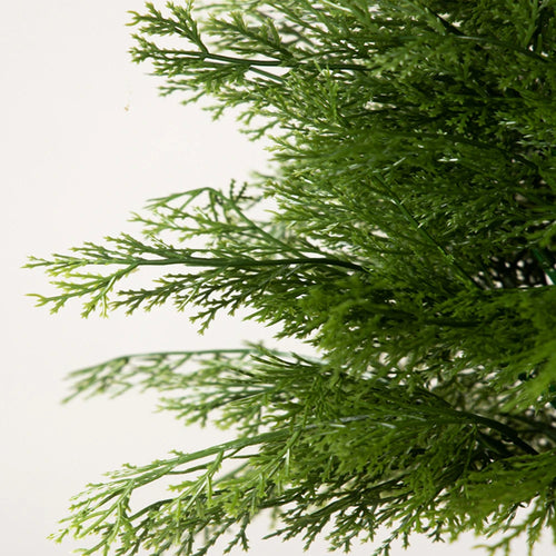 sapin de noël artificiel en plastique pour décorations festives