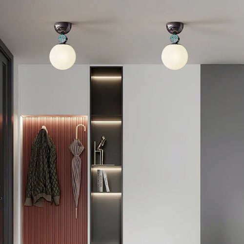 suspension décorative en cristal de luxe pour intérieur - vue 5 sur 12