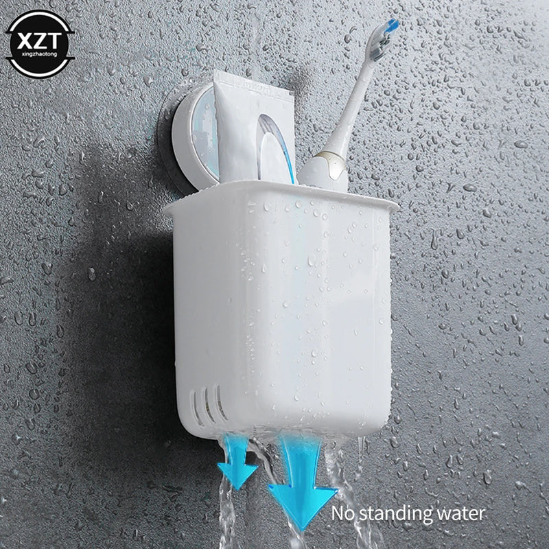 support mural pour brosse à dents et gobelet étanche organisateur pratique