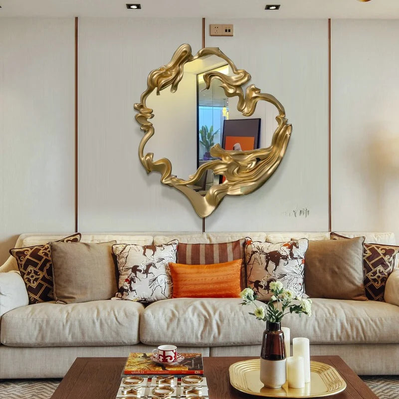 miroir décoratif léger de style européen personnalisable pour intérieur - vue 4 sur 11