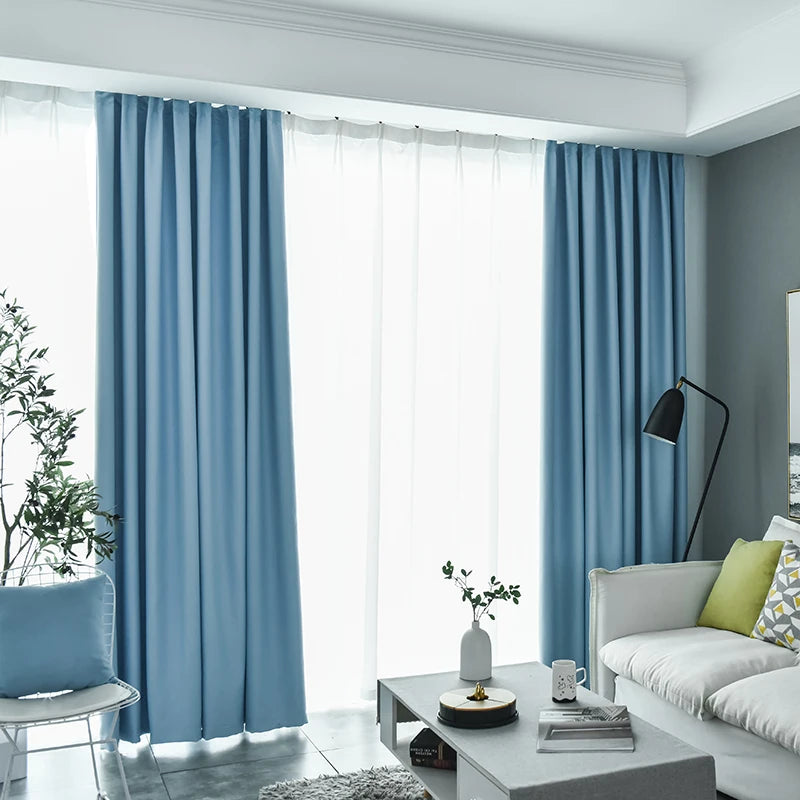 Rideau occultant moderne pour chambre et salon - vue 10 sur 11