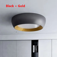 Italian minimalist vortex pattern modern ceiling light