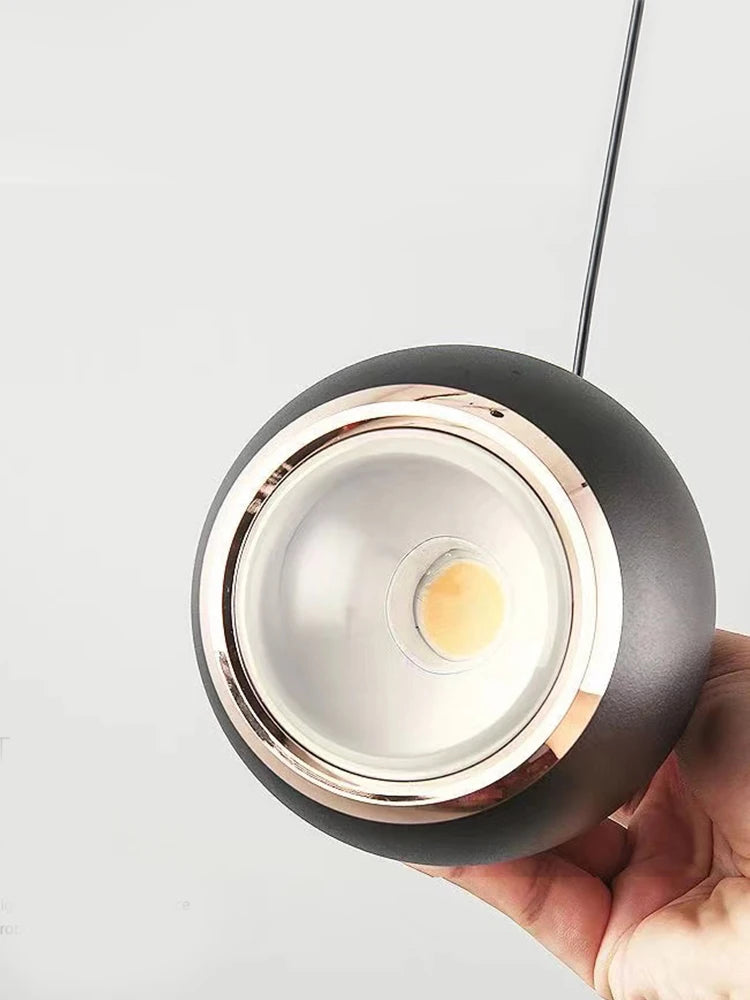 lustre à boules modèle 2022 luminaire suspendu design moderne - vue 6 sur 14