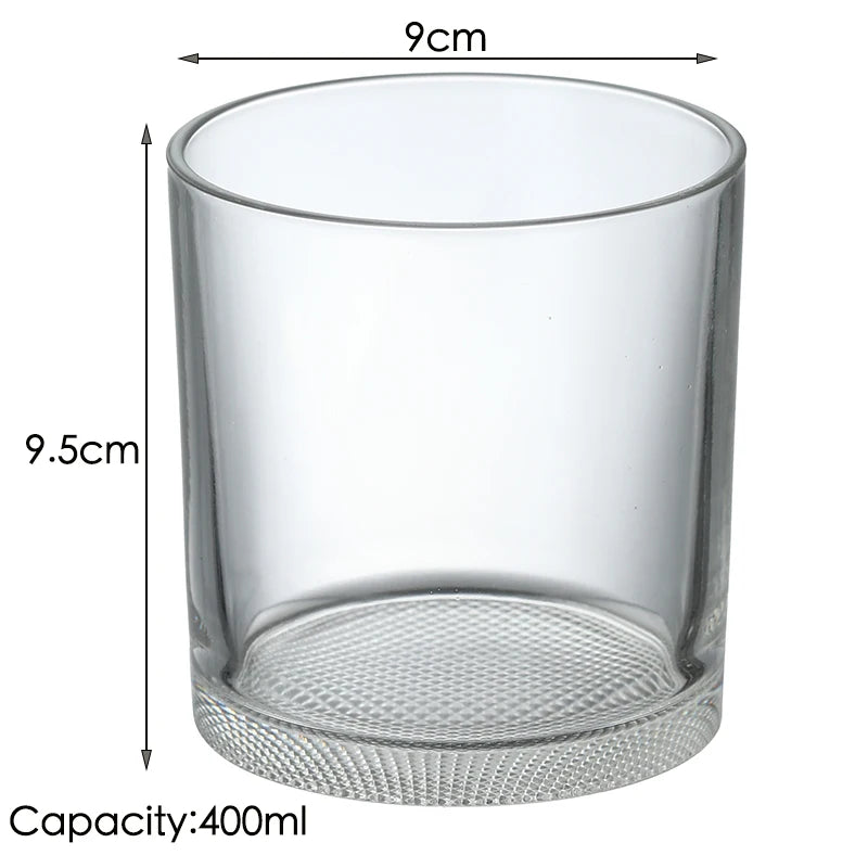 Lot 4 verres whisky relief style vintage resistants - vue 5 sur 7