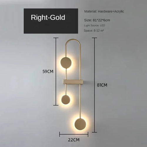 Minimalist nordic wall light for creative and modern interiors - vue 11 sur 10