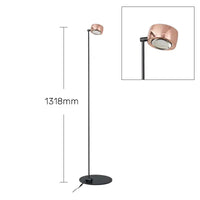Minimalist floor lamp with adjustable brightness for modern decor